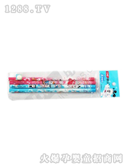 米奇4支裝圓角沾頂鉛筆