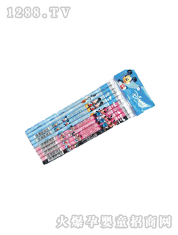 米奇10支裝圓形皮頭鉛筆