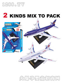 Դ��G7��ɫ�Ͻ�747�͙Cģ��