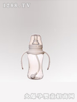 晶愛標(biāo)準(zhǔn)口徑150ml帶柄自動(dòng)奶瓶