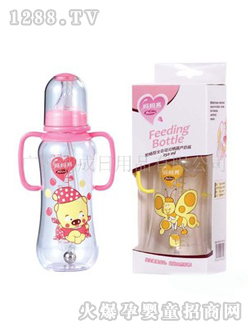 媽媽易全自動雙柄葫蘆奶瓶80219