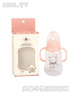 愛佳寶PP自動(dòng)手把小奶瓶