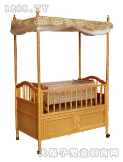 愛(ài)嬰寶嬰兒木床908