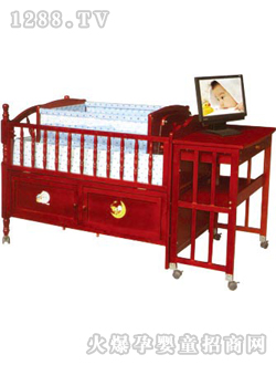 愛(ài)嬰寶嬰兒木床938