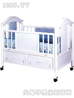 愛(ài)嬰寶嬰兒木床5187