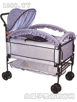 愛(ài)嬰寶鐵童床9219