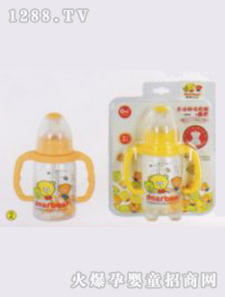 自動標(biāo)準(zhǔn)奶瓶+握把120ml