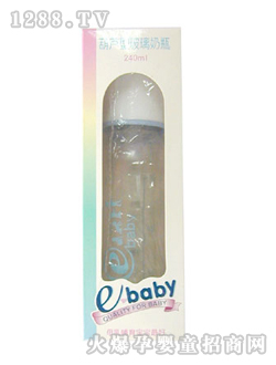 葫蘆型玻璃奶瓶240CC