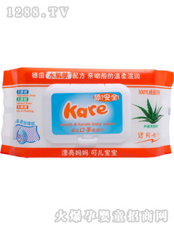 可兒嬰兒口手柔濕巾(加蓋60片裝)