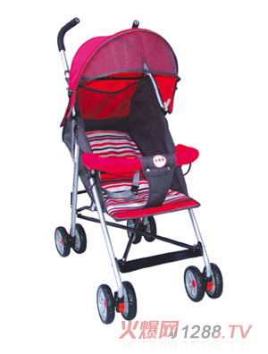 小貝樂靠背多檔可調(diào)式傘把車XBLT123