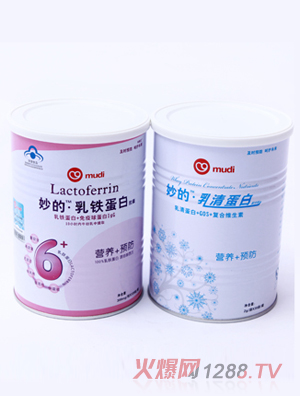 妙的乳鐵蛋白+妙的乳清蛋白粉