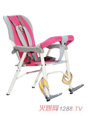 小貝樂兒童安全座椅A-28玫紅