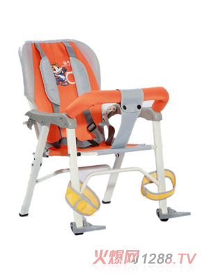 小貝樂兒童安全座椅A-28桔黃