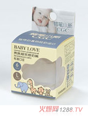 蠟筆小新標準口徑貴族超實感奶嘴L