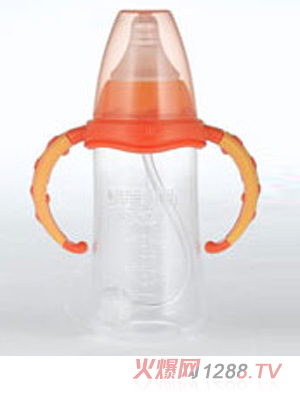 蠟筆小新PP標(biāo)準(zhǔn)口徑自動150ml奶瓶