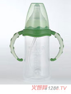 蠟筆小新PP標(biāo)準(zhǔn)口徑自動150ml奶瓶