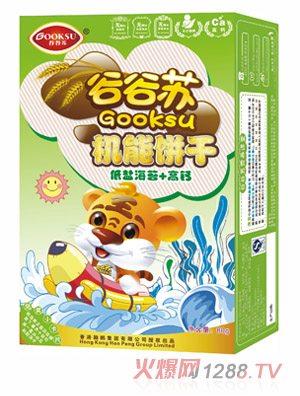 谷谷蘇低鹽海苔+高鈣機(jī)能餅干