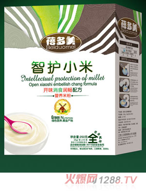 蓓多美開胃消食潤暢配方智護(hù)小米米粉盒裝