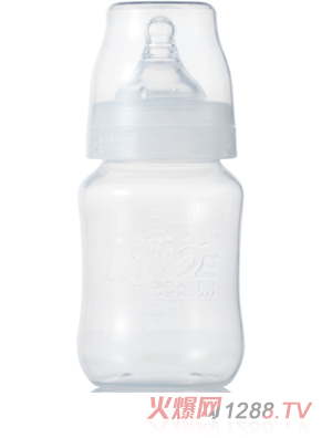媽媽易240毫升順暢型PP寬口奶瓶