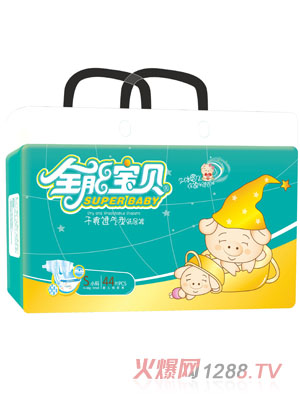 全能寶貝大包干爽透氣紙尿褲S碼44片
