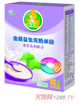 因芝樂金裝原骨高鈣配方奶米粉