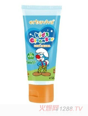 藍(lán)精靈兒童溫和營(yíng)養(yǎng)潔面乳（水果牛奶）