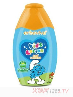 藍(lán)精靈兒童潤(rùn)膚乳液（水果牛奶）