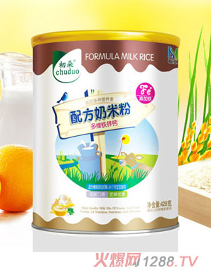 初朵多維鐵鋅鈣奶米粉