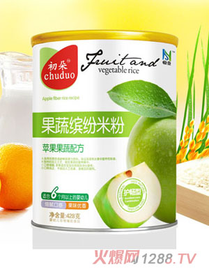 初朵蘋果果蔬配方米粉