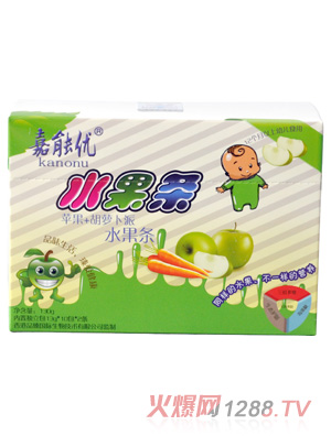 嘉能優(yōu)蘋果+胡蘿卜派水果條