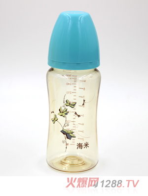 ����PPSU�ٽzӡ�������Ԅ���ƿ300ML�{(l��n)ɫ