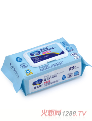嬰之語嬰兒手口濕巾80片