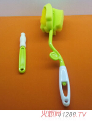 苗哺專家360°旋轉抗菌除霉海綿奶瓶刷組