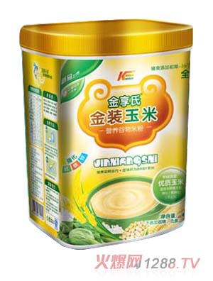 金享氏450g桶裝金裝玉米米粉