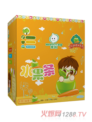 麥聰水果條蘋(píng)果胡蘿卜味盒裝