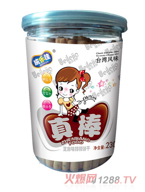 威樂(lè)佳芝麻味棒棒餅干