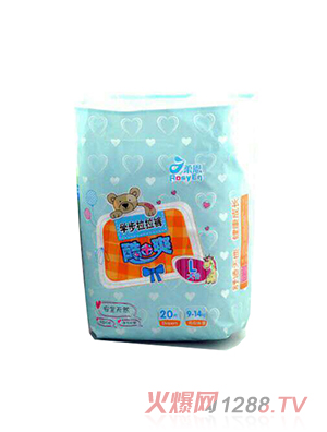 柔恩嬰兒學步拉拉褲L20片（酷+爽）