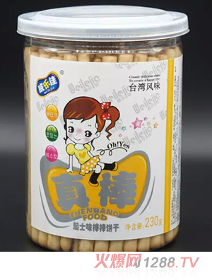 威樂(lè)佳起士味棒棒餅干