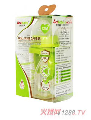 ���Č���240ml�����p���Ԅ�PPSU��ƿ�Gɫ���b