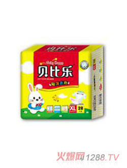 貝比樂(lè)超薄惠爽嬰兒紙尿褲28片