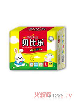 貝比樂(lè)超薄惠爽嬰兒紙尿褲32片