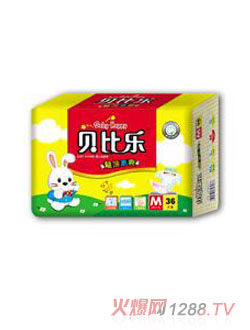 貝比樂(lè)超薄惠爽嬰兒紙尿褲36片