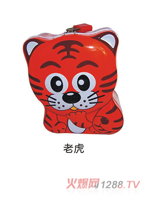 50克水果味軟糖（老虎儲錢罐）