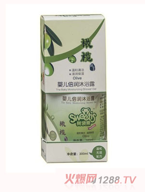 樹(shù)袋熊橄欖嬰兒倍潤(rùn)沐浴露300ml