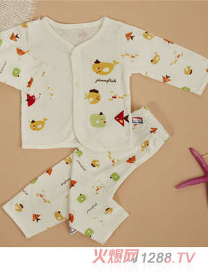 金色小魚蘆薈纖維單面小魚桃開(kāi)套