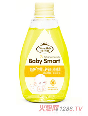 強(qiáng)牛貝比嬰兒撫觸潤膚橄欖油