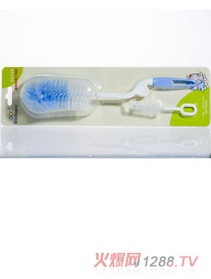 小孩國(guó)旋轉(zhuǎn)奶瓶字母刷綠色