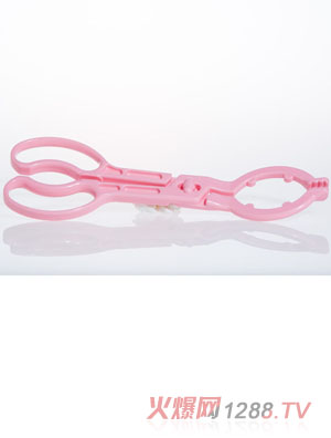 小孩國(guó)多功能奶瓶消毒夾 粉色