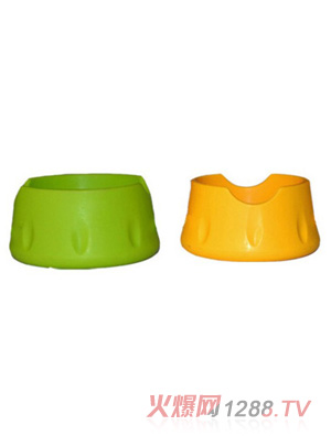 陽光兔寬口玻璃奶瓶抗摔膠套