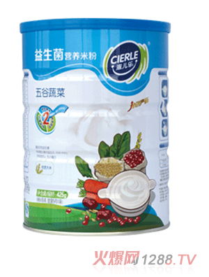 滋兒樂益生菌營養(yǎng)米粉五谷蔬菜